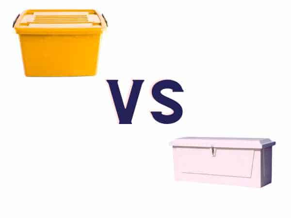 Fiberglass vs Polyethylene Dock Boxes